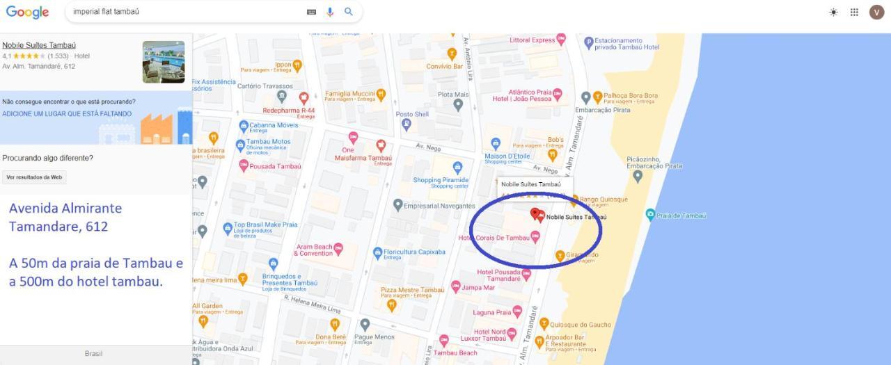 Apartament Flat 406- Imperial Flat Tambau Nobile João Pessoa Zewnętrze zdjęcie